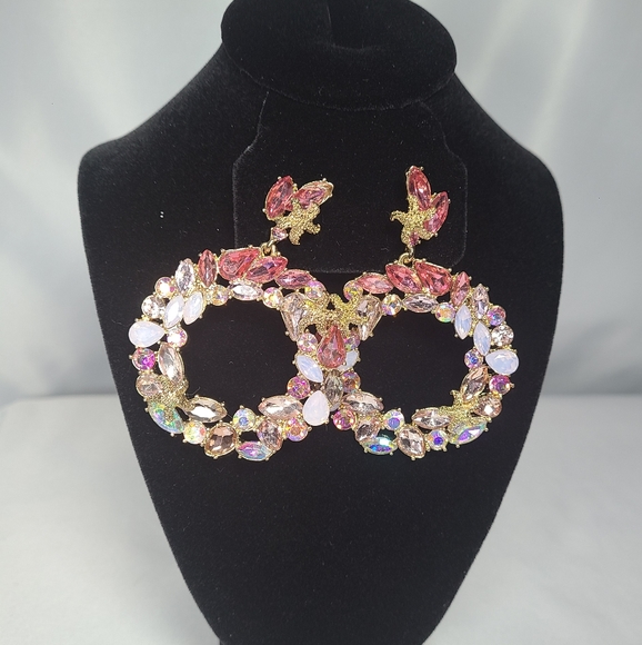 Betsey Johnson Jewelry - Betsey Johnson Gypsy Hoop Earrings.